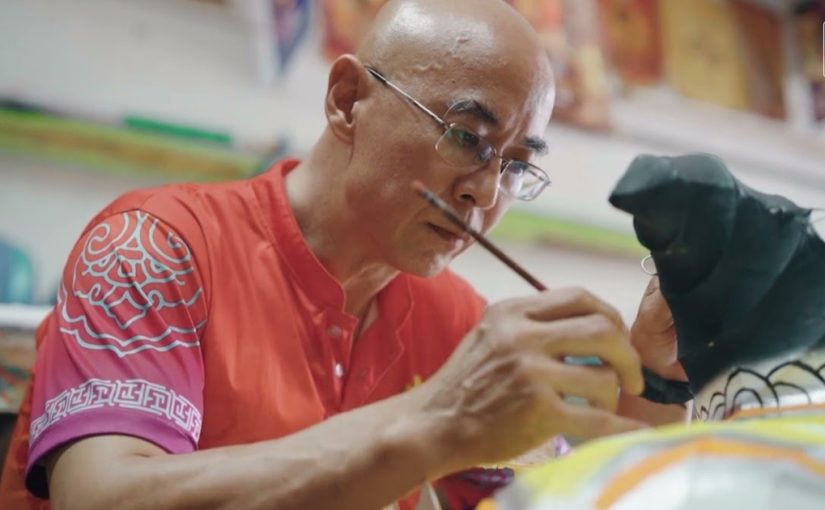 Lion Dance craft and culture in Ipoh